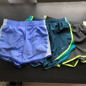 3 Athletic Shorts Nike and Danskin all Size Small